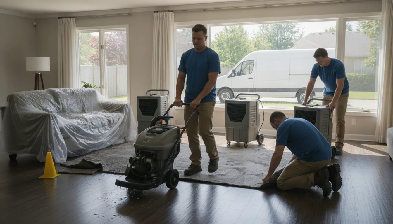 Water Damage in Oak Hill